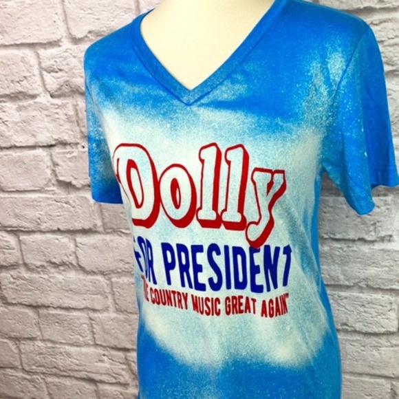 🛍 Dolly for President Tye Dye Top - Picture 2 of 6